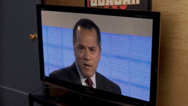 Legendary NBC anchorman Lester Holt breaks the fourth wall to tell an increasingly paranoid Tracey Jordan that yes, "The Black Crusaders are coming to get you."